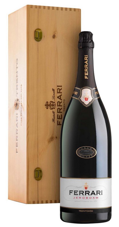 Ferrari Brut Trento DOC 3,0l 12% Jeroboam 3,0l fa dd.
