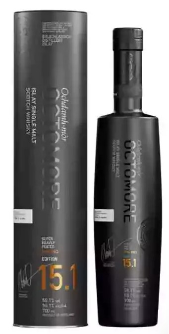 11045 Bruichladdich Octomore 15,1 0,7l 59,1% fdd. (fekete) - Image 1