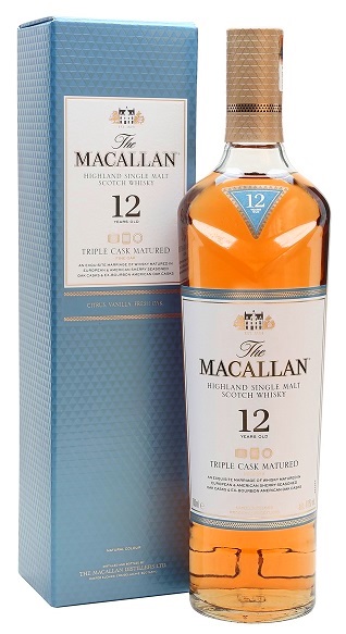 Macallan 12 years Triple Cask 40% pdd.