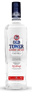 9147 Old Tower London Dry Gin 37,5% - Image 1