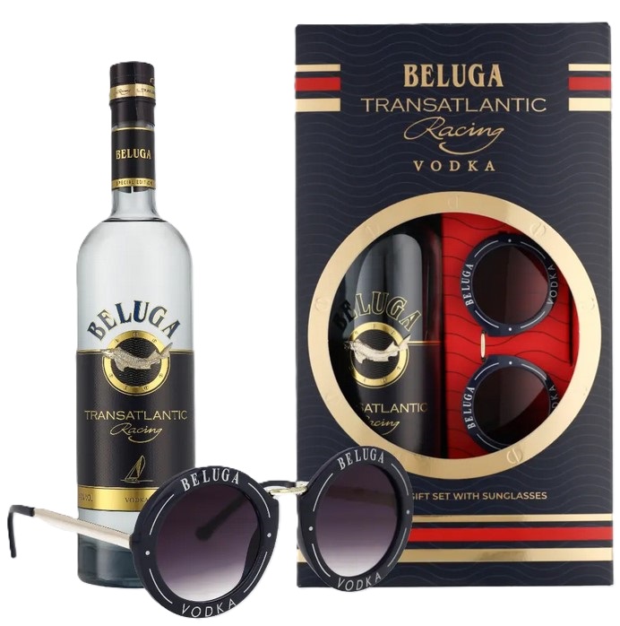 9953 Beluga Transatlantic Racing Vodka 40% pdd. + napszemüveg - Image 1