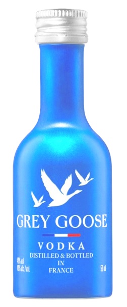 Grey Goose vodka Original mini 1 TÁLCA (12db * 0,05)  40%