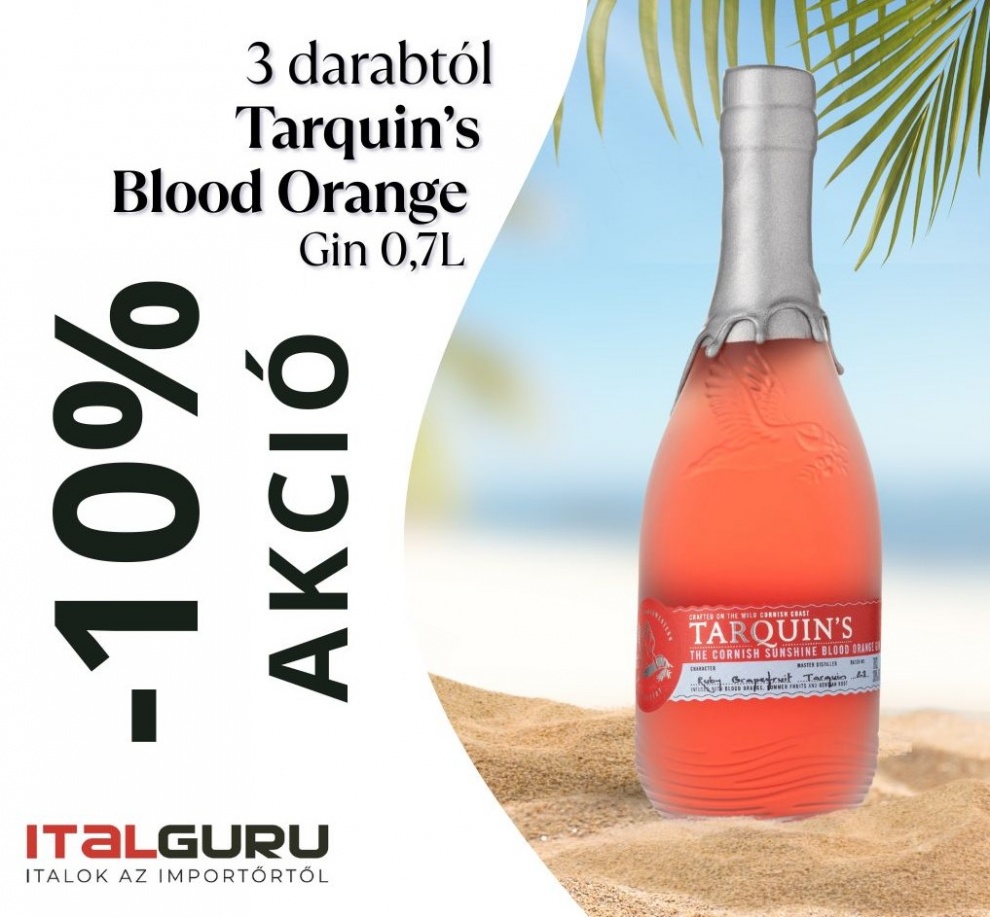 10747 Tarquins Blood Orange gin 0,7 38% - Image 1