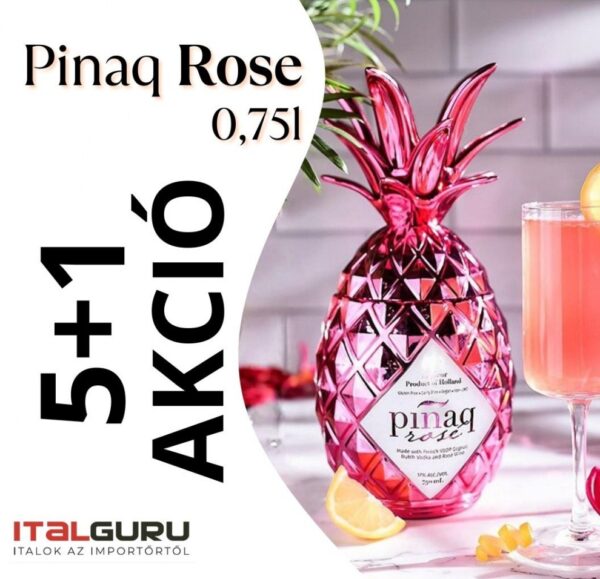 Pinaq Rose 0,75l 5 + 1 CSOMAG