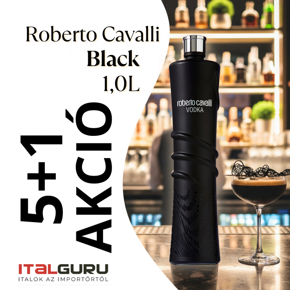11191 Roberto Cavalli Black 1,0L 5 + 1 CSOMAG - Image 1