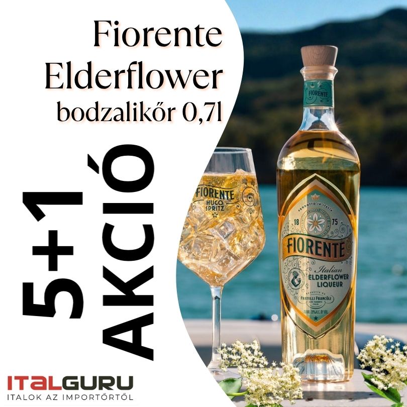 11225 Fiorente Elderflower 0,7l 5 + 1 CSOMAG - Image 1