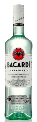 Bacardi Carta Blanca 1,0 40%