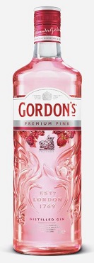 9141 Gordons Premium Pink Gin 37,5% - Image 1