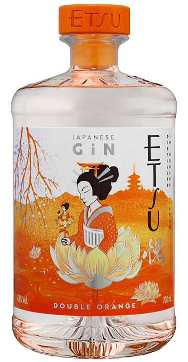 Etsu Double ORANGE Gin 43%