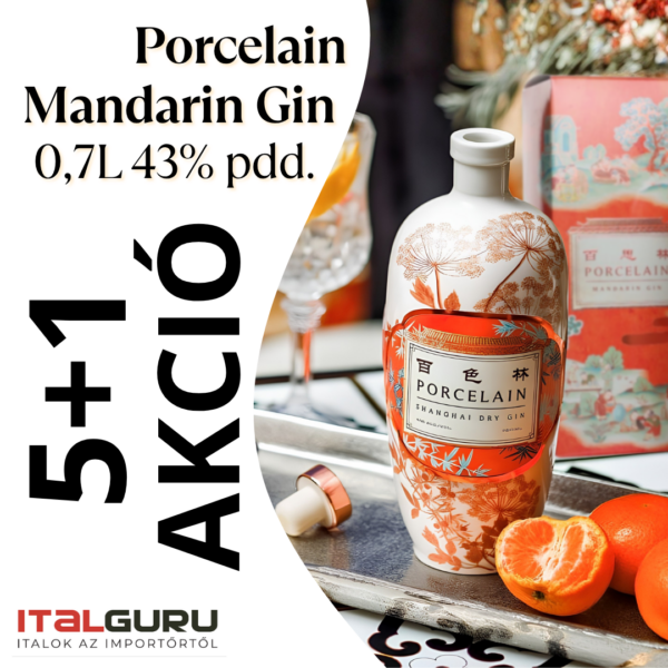 Porcelain Mandarin Gin 5 + 1 CSOMAG