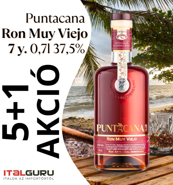 Puntacana Ron Muy Viejo 5 + 1 CSOMAG