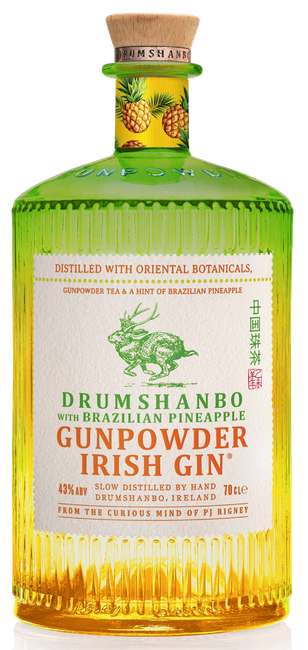 Drumshanbo Brazil Pineapple Gunpowder Irish Gin  0,7l 43% (sárga)