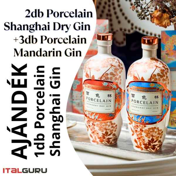 Porcelain Mandarin Gin 5 + 1 CSOMAG