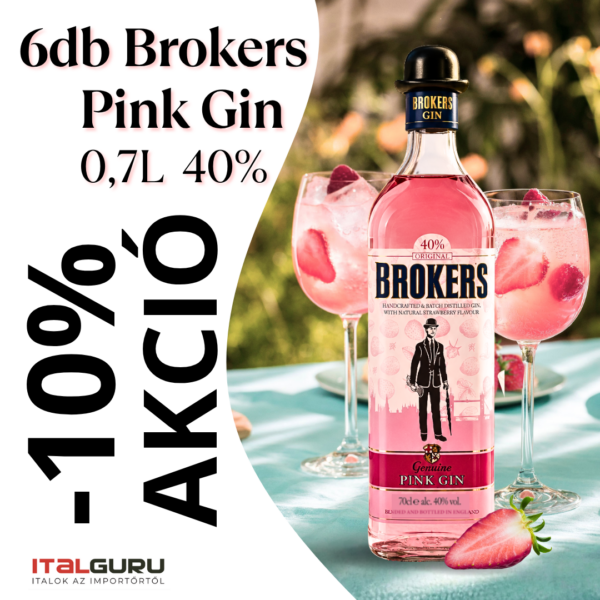Brokers PINK Gin 0,7 40%