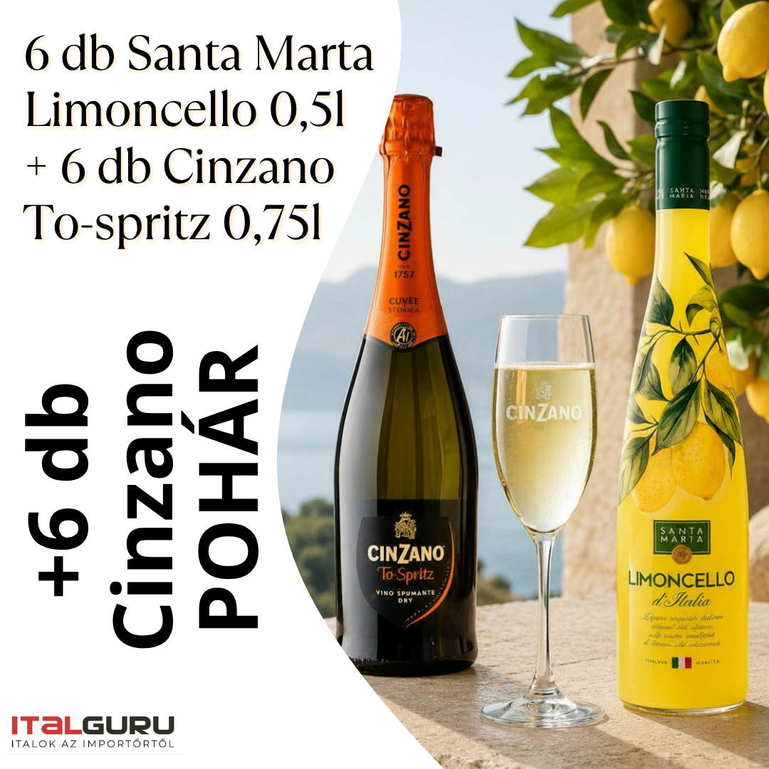 limoncello csomag Limoncello - Cinzano CSOMAG - Image 1