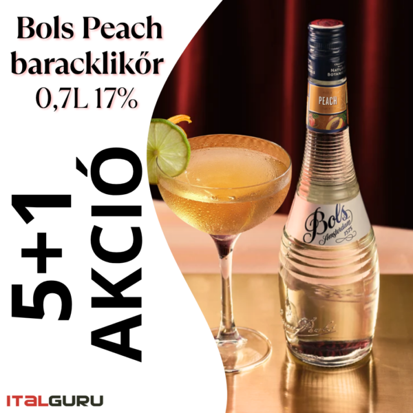 Bols Peach  5 + 1 CSOMAG