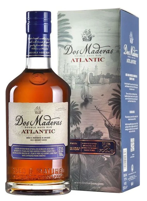 Dos Maderas Atlantic - Double Aged rum 0,7l 37,5% pdd.